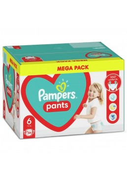 Підгузки-трусики дитячі Pampers Pants, розмір 6 (15+ кг), 84 шт